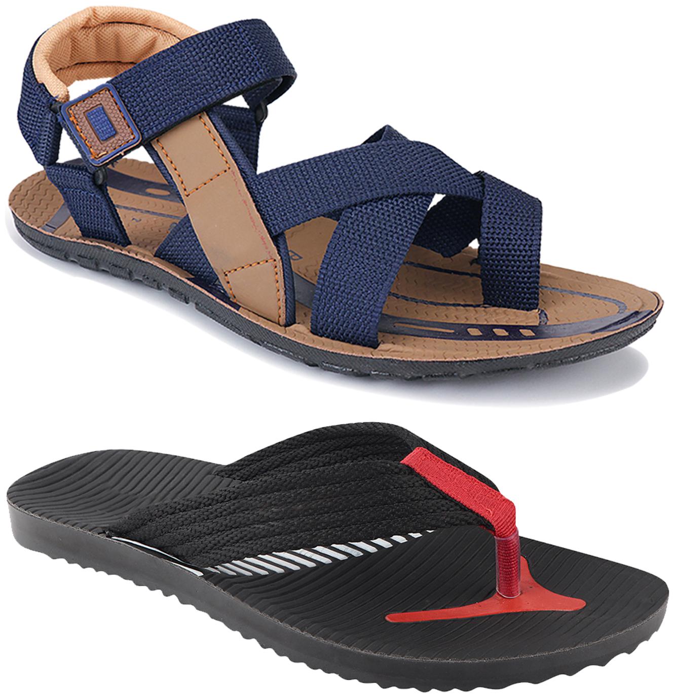 

Birde Men Multi-Color Sandals - 2 Pair