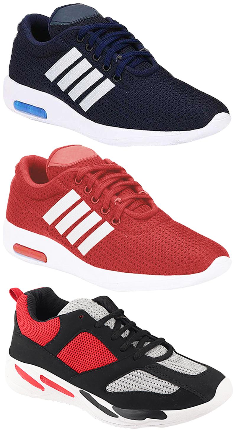 

Birde Men Multi-Color Casual Shoes - CASUAL SPORTS SNEAKERS RUNNNING SHOES - BRD-304-BLU BRD-304-RD BRD-334
