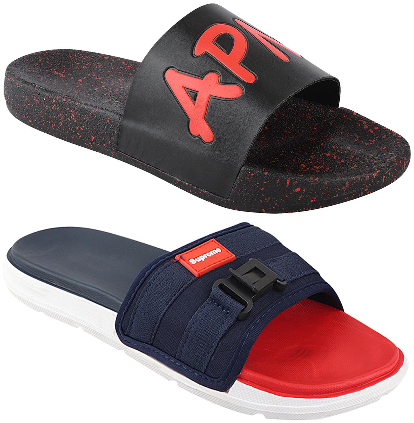 

Birde Men Multi Flip-Flops - 2 Pair