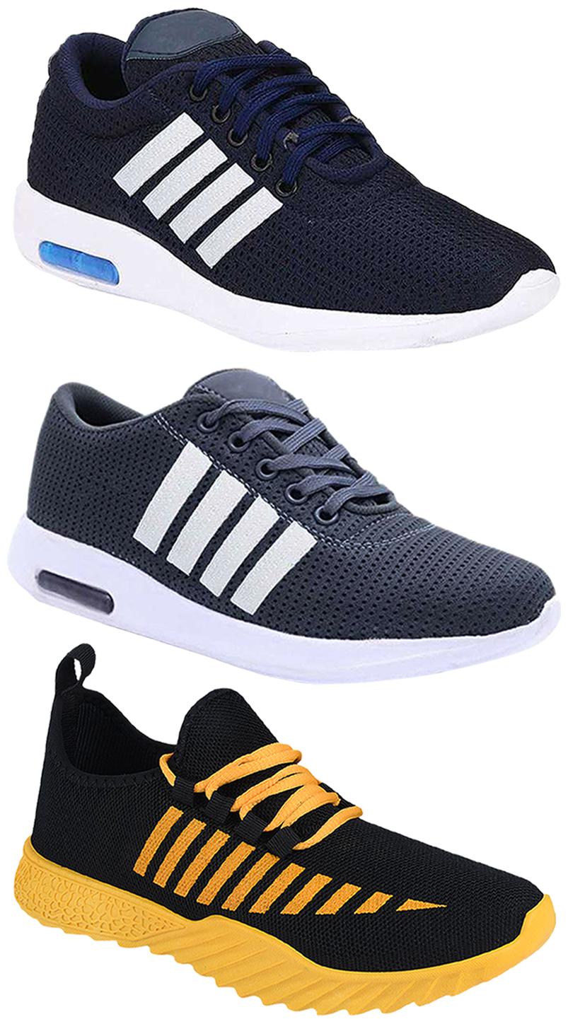 

Birde Men Multi-Color Casual Shoes - BRD-304-BLU BRD-304-GRY BRD-360