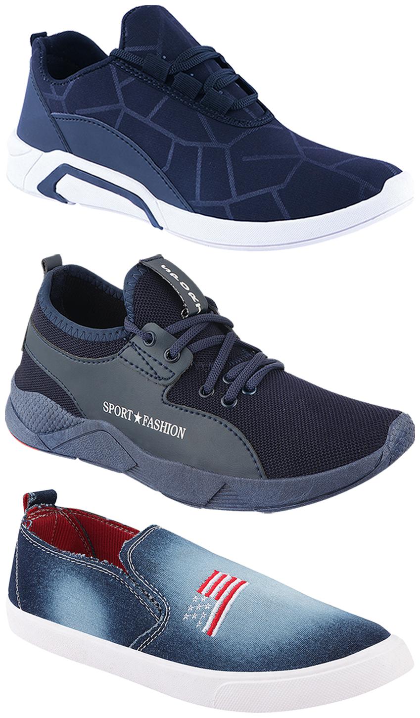 

Birde Men Multi-Color Casual Shoes - BRD-300-BLU-1220-342