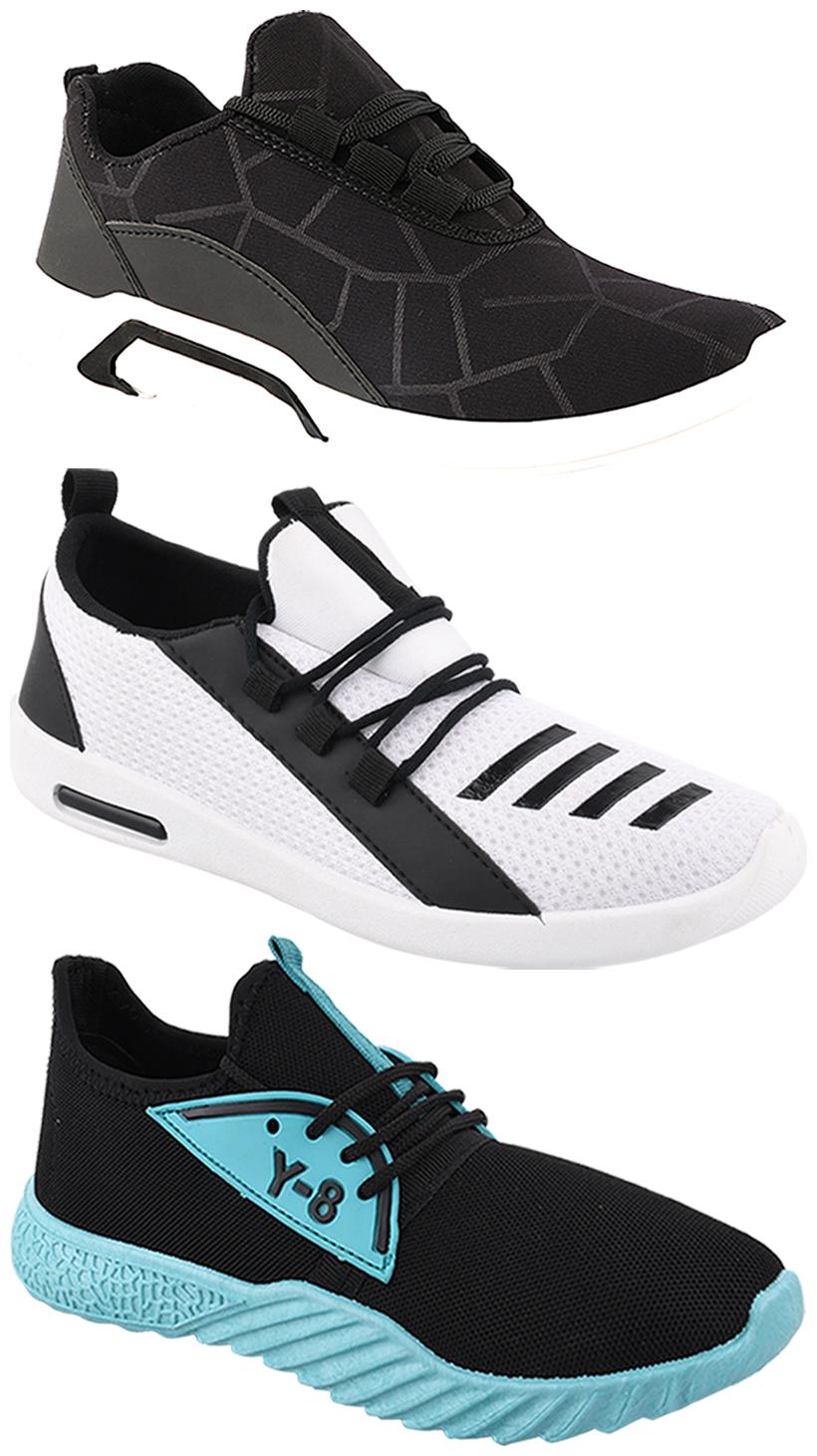 

Birde Men Multi-Color Casual Shoes - BRD-300-BLK-376-386