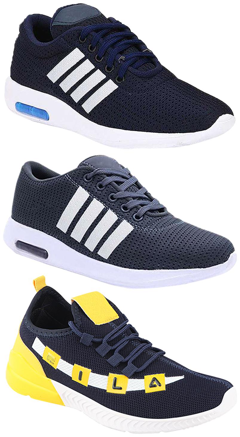 

Birde Men Multi-Color Casual Shoes - CASUAL SPORTS SNEAKERS RUNNNING SHOES - BRD-304-BLU BRD-304-GRY BRD-330