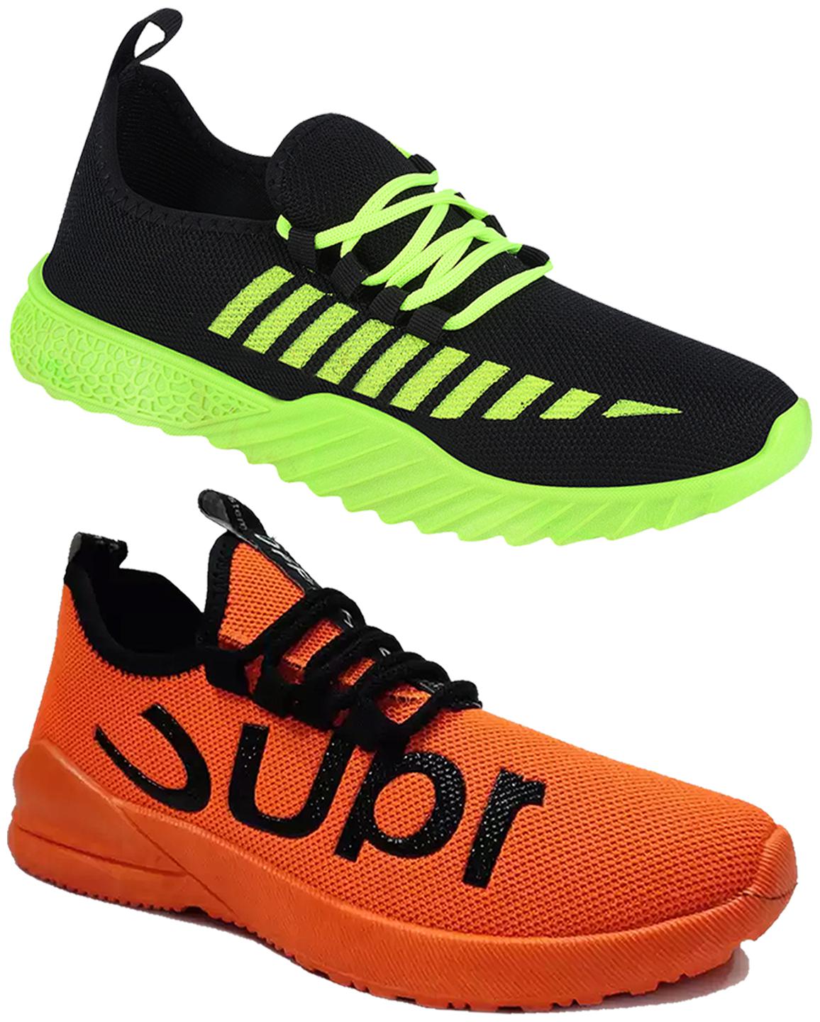 

Birde Men Multi-Color Casual Shoes - BRD-361-BL-SUPER-ORNG