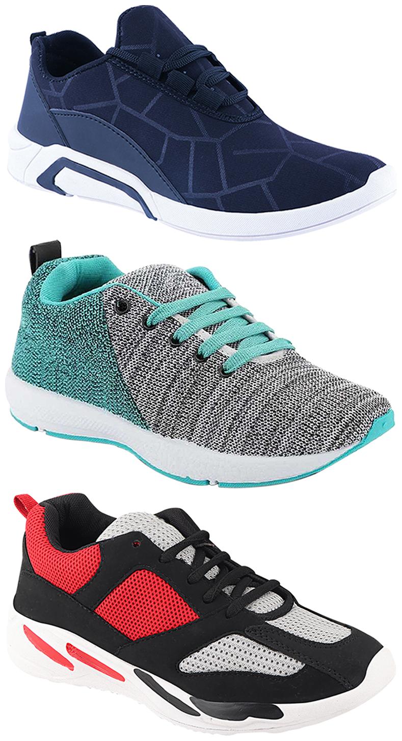 

Birde Men Multi-Color Casual Shoes - CASUAL SPORTS SNEAKERS RUNNNING SHOES - BRD-300-BLU-221-334