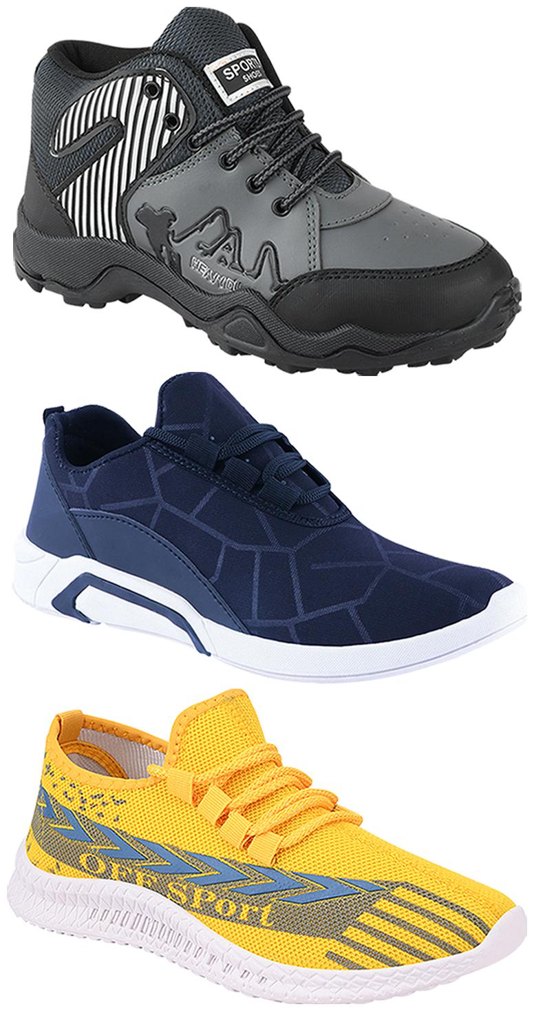 

Birde Men Multi-Color Casual Shoes - BRD-300-BLU-316-367