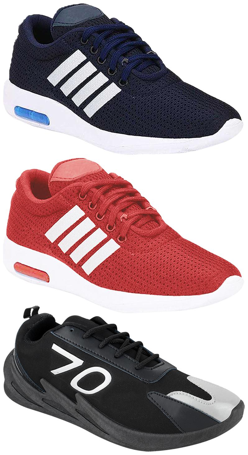 

Birde Men Multi-Color Casual Shoes - CASUAL SPORTS SNEAKERS RUNNNING SHOES - BRD-304-BLU BRD-304-RD BRD-350
