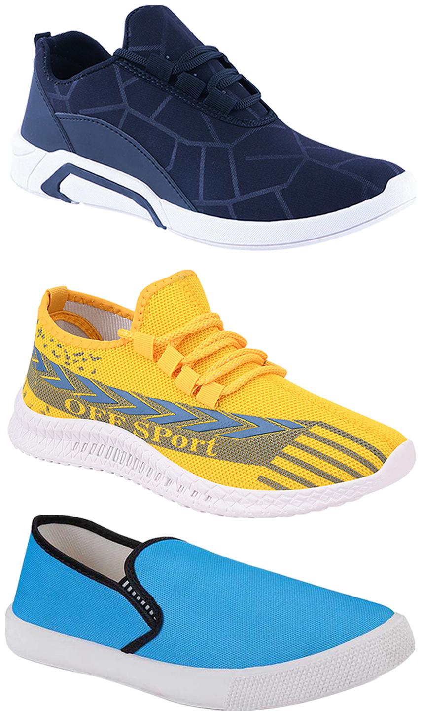 

Birde Men Multi-Color Casual Shoes - BRD-300-BLU-309-SKY-316