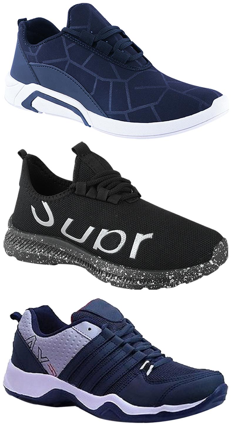 

Birde Men Multi-Color Casual Shoes - BRD-300-BLU AX-1-369