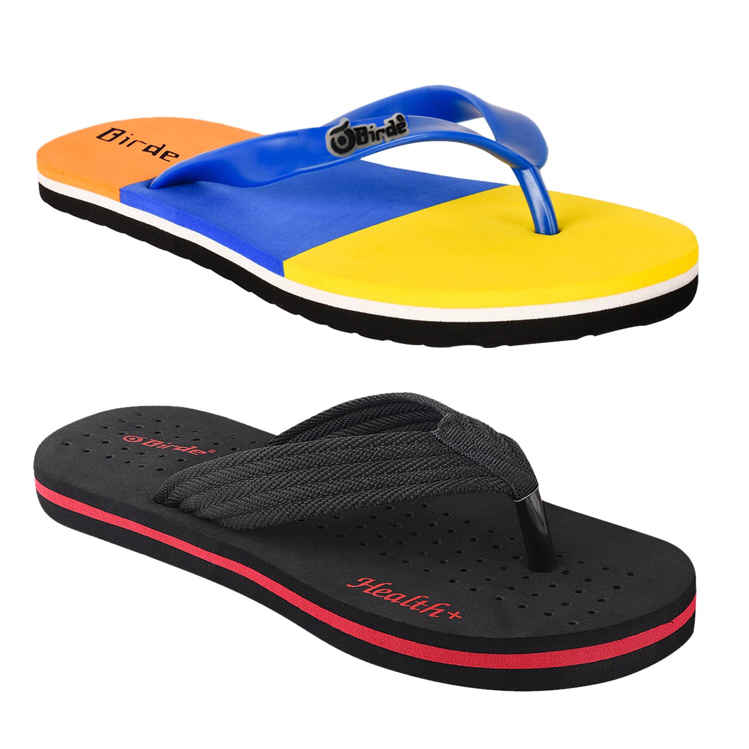 

Birde Men Multi Flip-Flops - 2 Pair