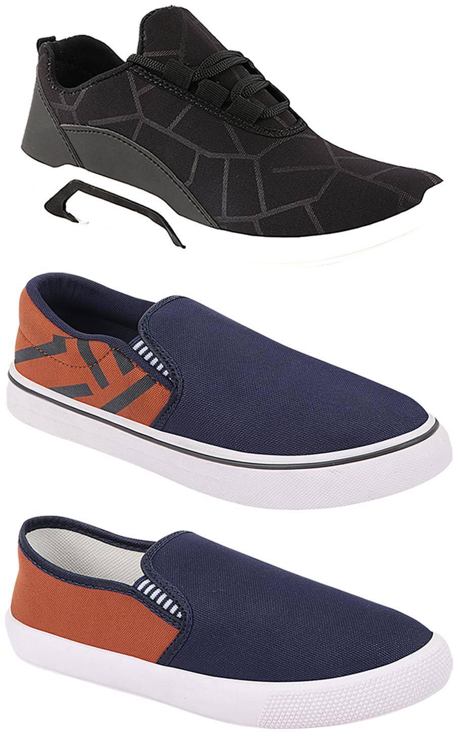

Birde Men Multi-Color Casual Shoes - BRD-300-BLK-308-TAN-309-TAN