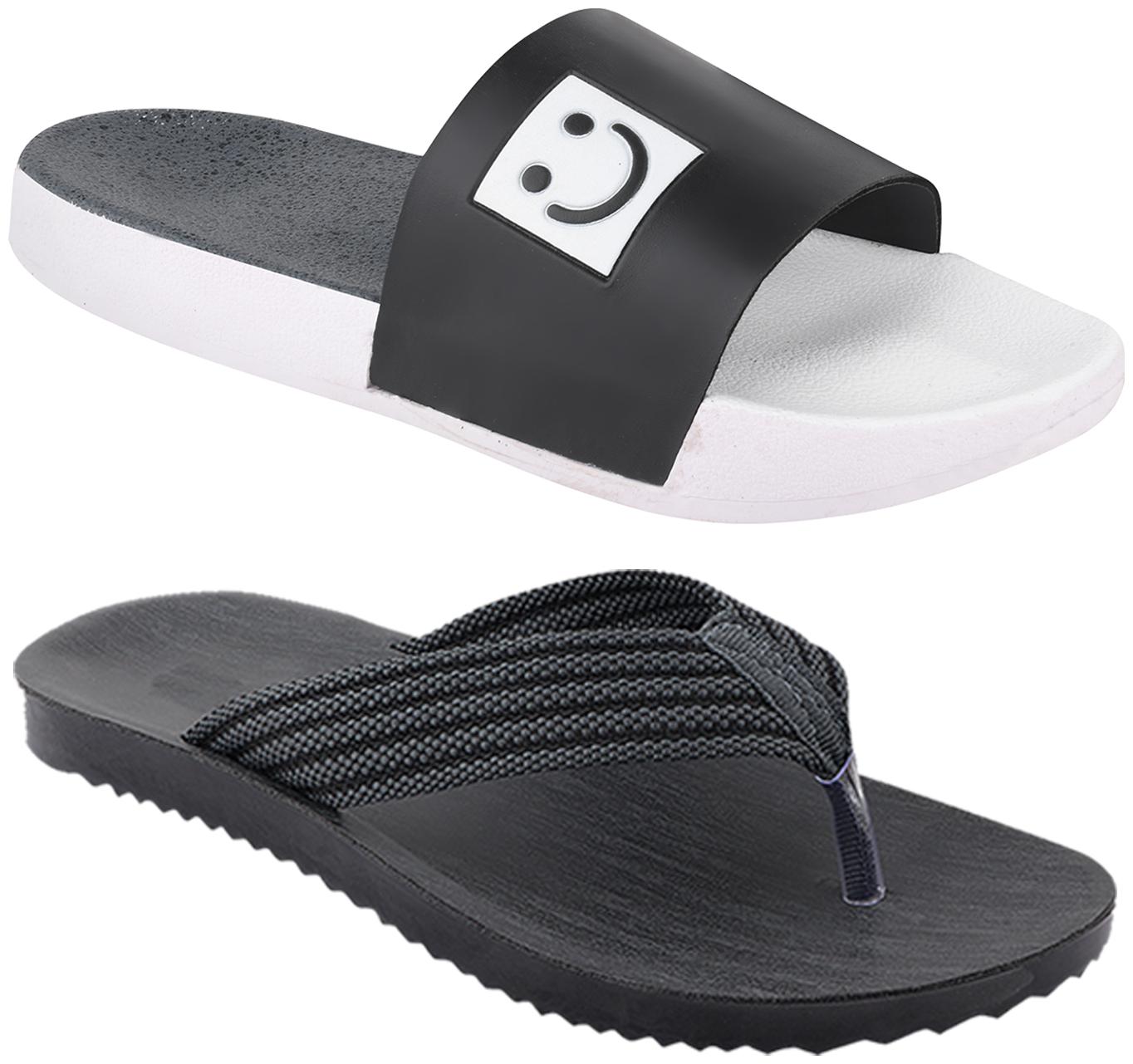 

Birde Men Multi Flip-Flops - 2 Pair