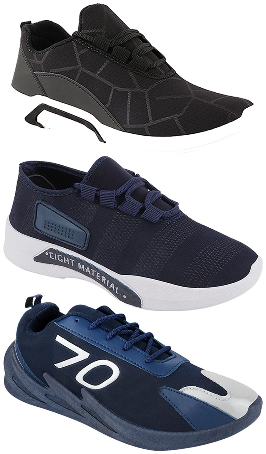 

Birde Men Multi-Color Casual Shoes - CASUAL SPORTS SNEAKERS RUNNNING SHOES - BRD-300-BLK-301-BLU-351