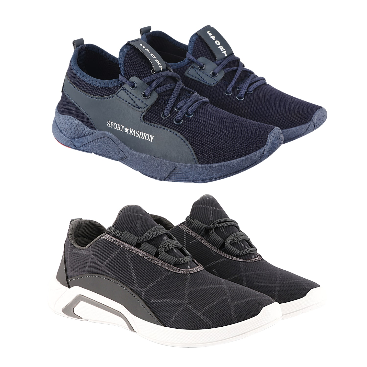 

Birde Men Multi-Color Casual Shoes - BRD-342-300-GRY