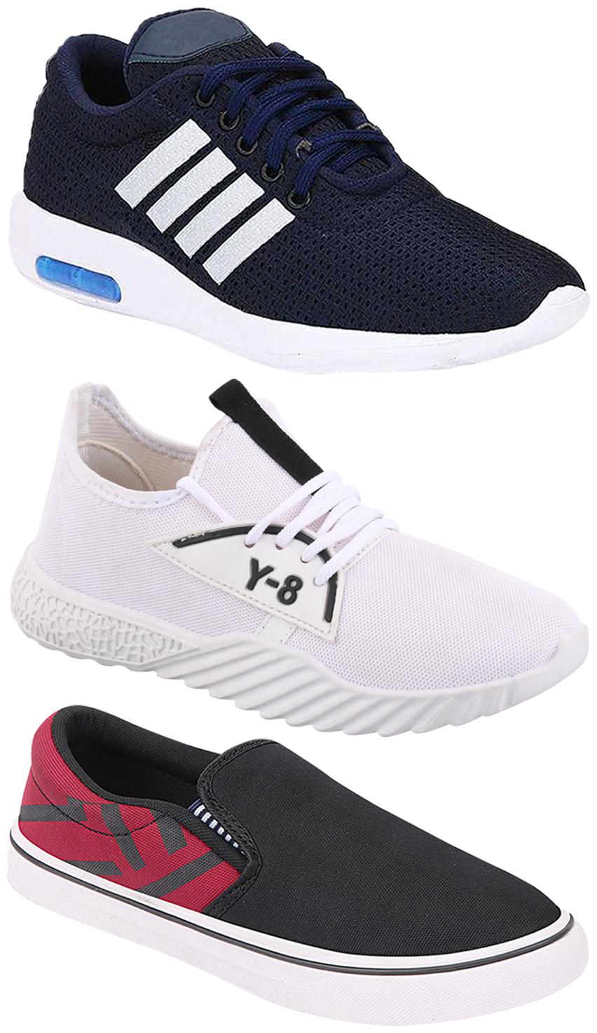 

Birde Men Multi-Color Casual Shoes - BRD-304-BLU BRD-308-MRN BRD-377