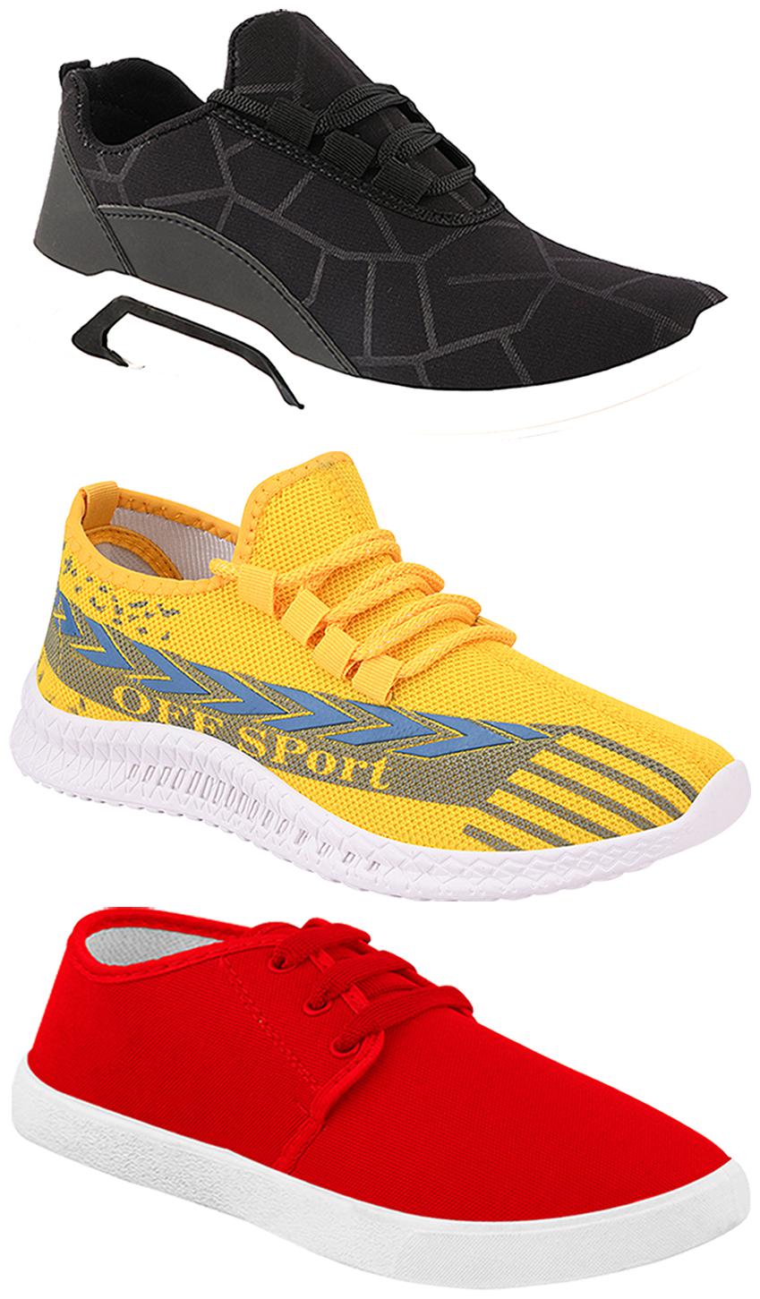

Birde Men Multi-Color Casual Shoes - BRD-300-BLK-1077-316