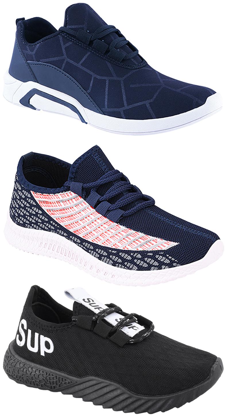 

Birde Men Multi-Color Casual Shoes - CASUAL SPORTS SNEAKERS RUNNNING SHOES - BRD-300-BLU-315-384