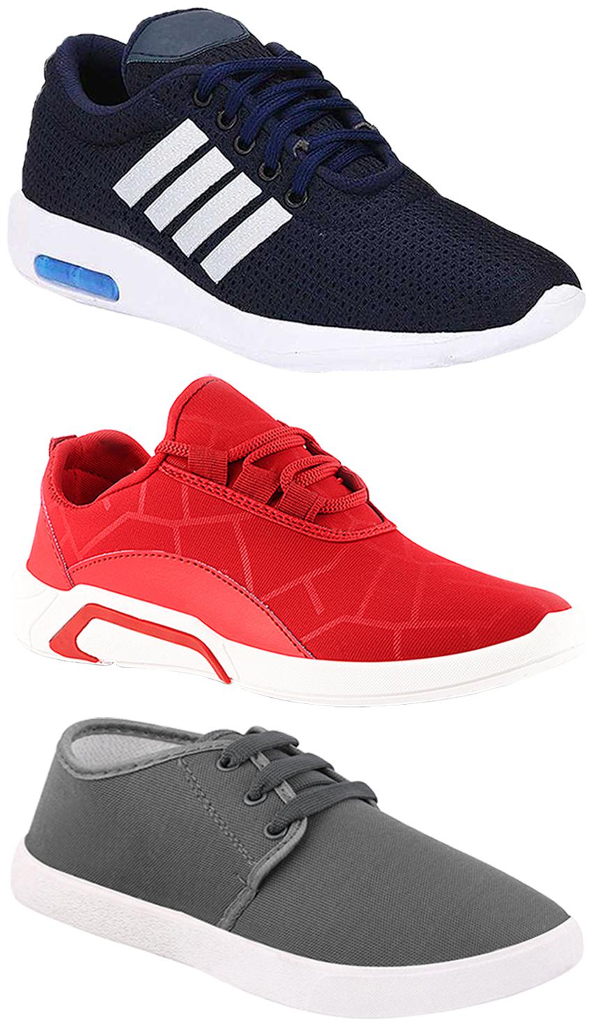 

Birde Men Multi-Color Casual Shoes - BRD-304-BLU BRD-300-RED BRD-1079
