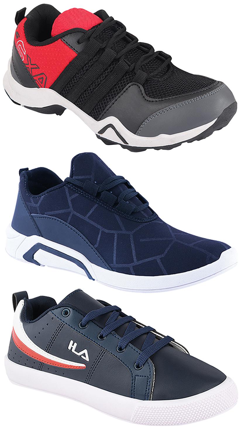 

Birde Men Multi-Color Casual Shoes - BRD-300-BLU AX-2-365