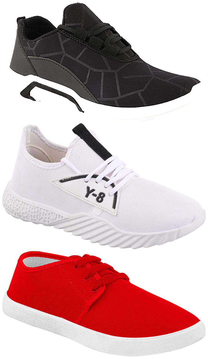

Birde Men Multi-Color Casual Shoes - BRD-300-BLK-1077-377
