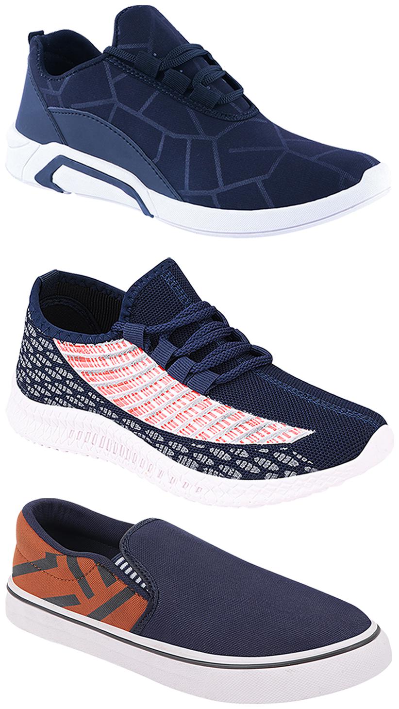 

Birde Men Multi-Color Casual Shoes - BRD-300-BLU-308-TAN-315