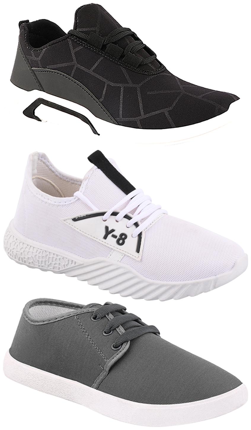 

Birde Men Multi-Color Casual Shoes - BRD-300-BLK-1079-377