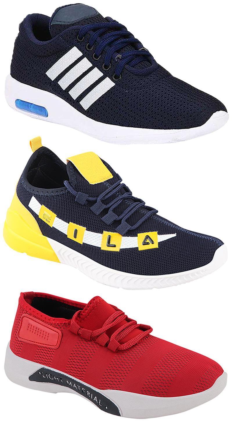 

Birde Men Multi-Color Casual Shoes - CASUAL SPORTS SNEAKERS RUNNNING SHOES - BRD-304-BLU BRD-301-RD BRD-330