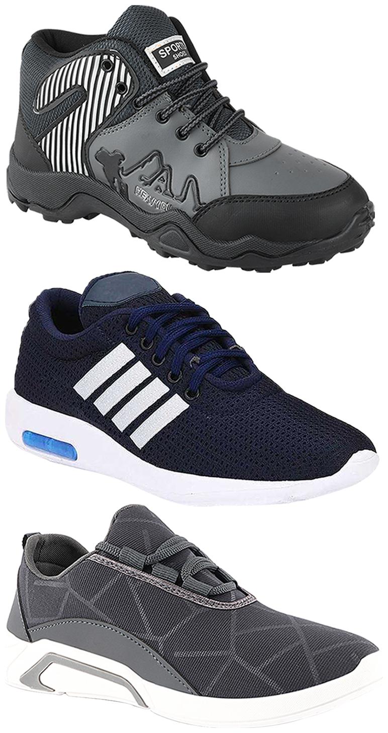 

Birde Men Multi-Color Casual Shoes - BRD-304-BLU BRD-300-GRY BRD-367