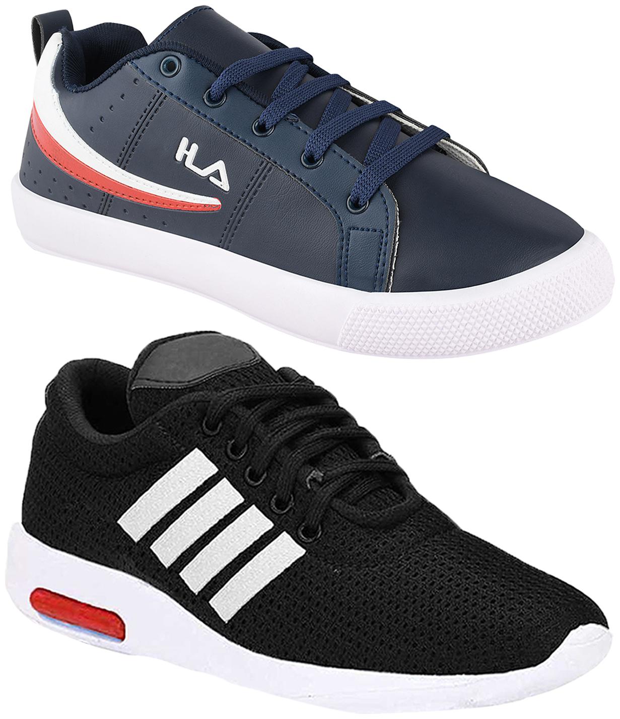 

Birde Men Multi-Color Casual Shoes - BRD-365-304-BLK
