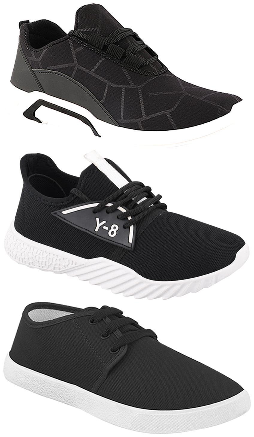 

Birde Men Multi-Color Casual Shoes - BRD-300-BLK-349-378
