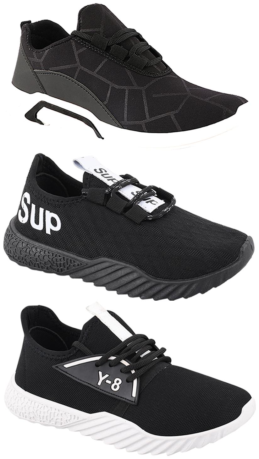 

Birde Men Multi-Color Casual Shoes - CASUAL SPORTS SNEAKERS RUNNNING SHOES - BRD-300-BLK-378-384