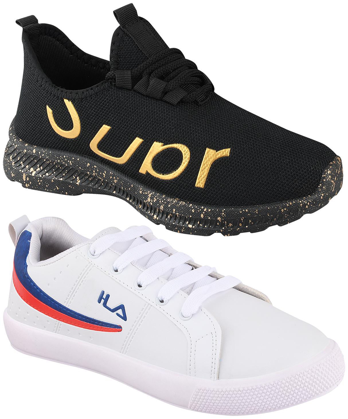 

Birde Multicolor Synthetic Casual Shoes For Men (Pack of 2)