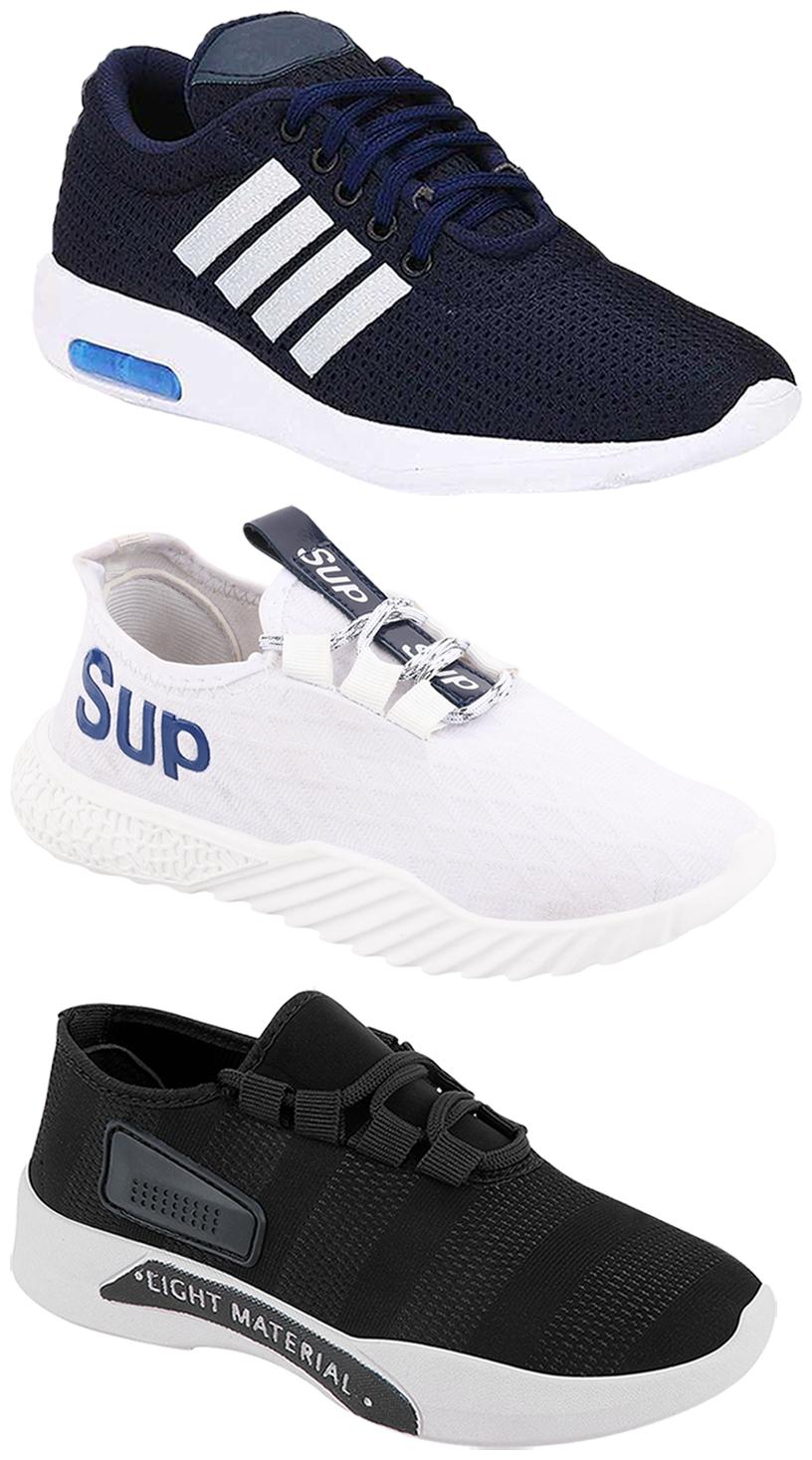 

Birde Men Multi-Color Casual Shoes - CASUAL SPORTS SNEAKERS RUNNNING SHOES - BRD-304-BLU BRD-301-BLK BRD-385