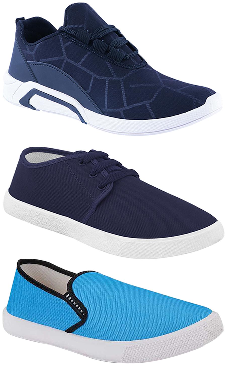 

Birde Men Multi-Color Casual Shoes - BRD-300-BLU-1078-309-SKY