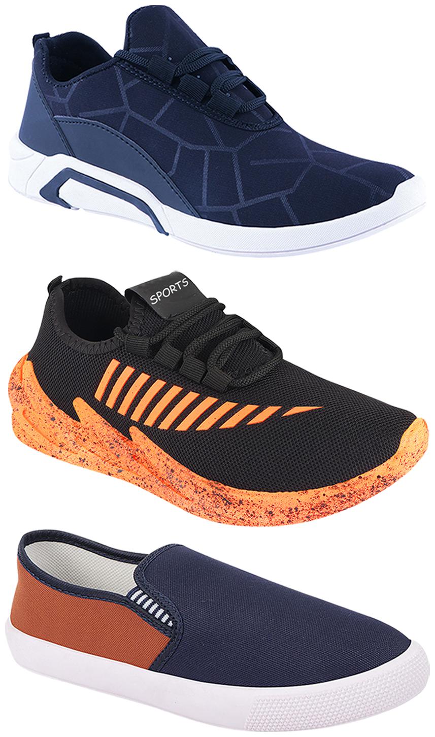 

Birde Men Multi-Color Casual Shoes - BRD-300-BLU-309-TAN-324-ORNG
