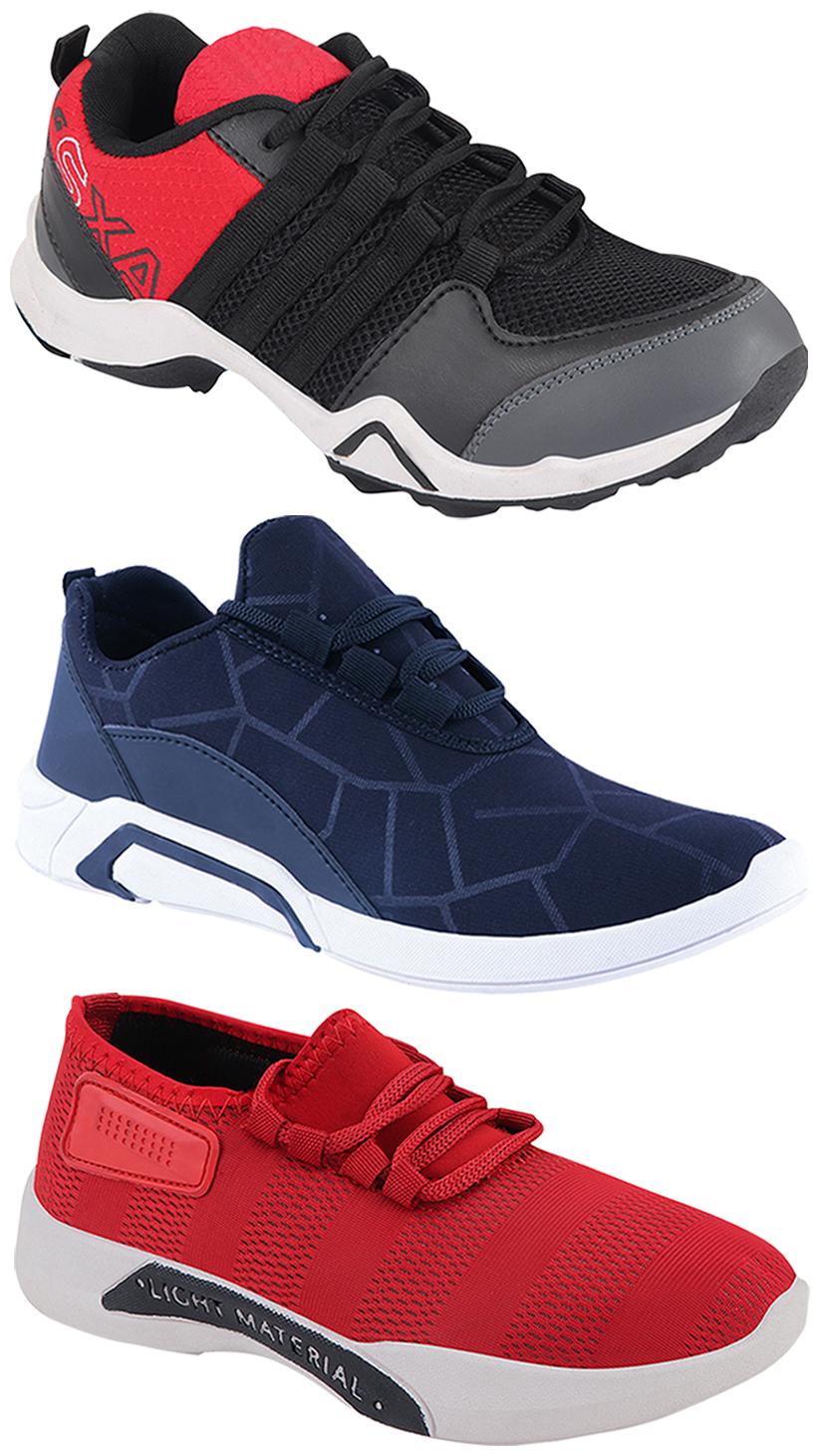 

Birde Men Multi-Color Casual Shoes - BRD-300-BLU-301-RD AX-2