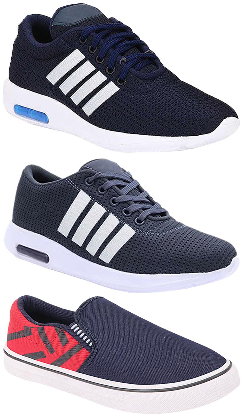 

Birde Men Multi-Color Casual Shoes - BRD-304-BLU BRD-304-GRY BRD-308-RED