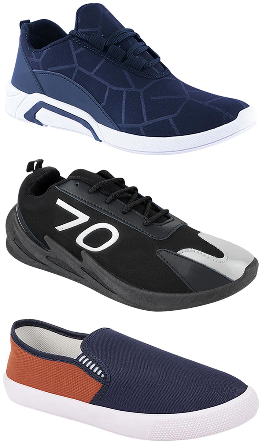 

Birde Men Multi-Color Casual Shoes - CASUAL SPORTS SNEAKERS RUNNNING SHOES - BRD-300-BLU-309-TAN-350