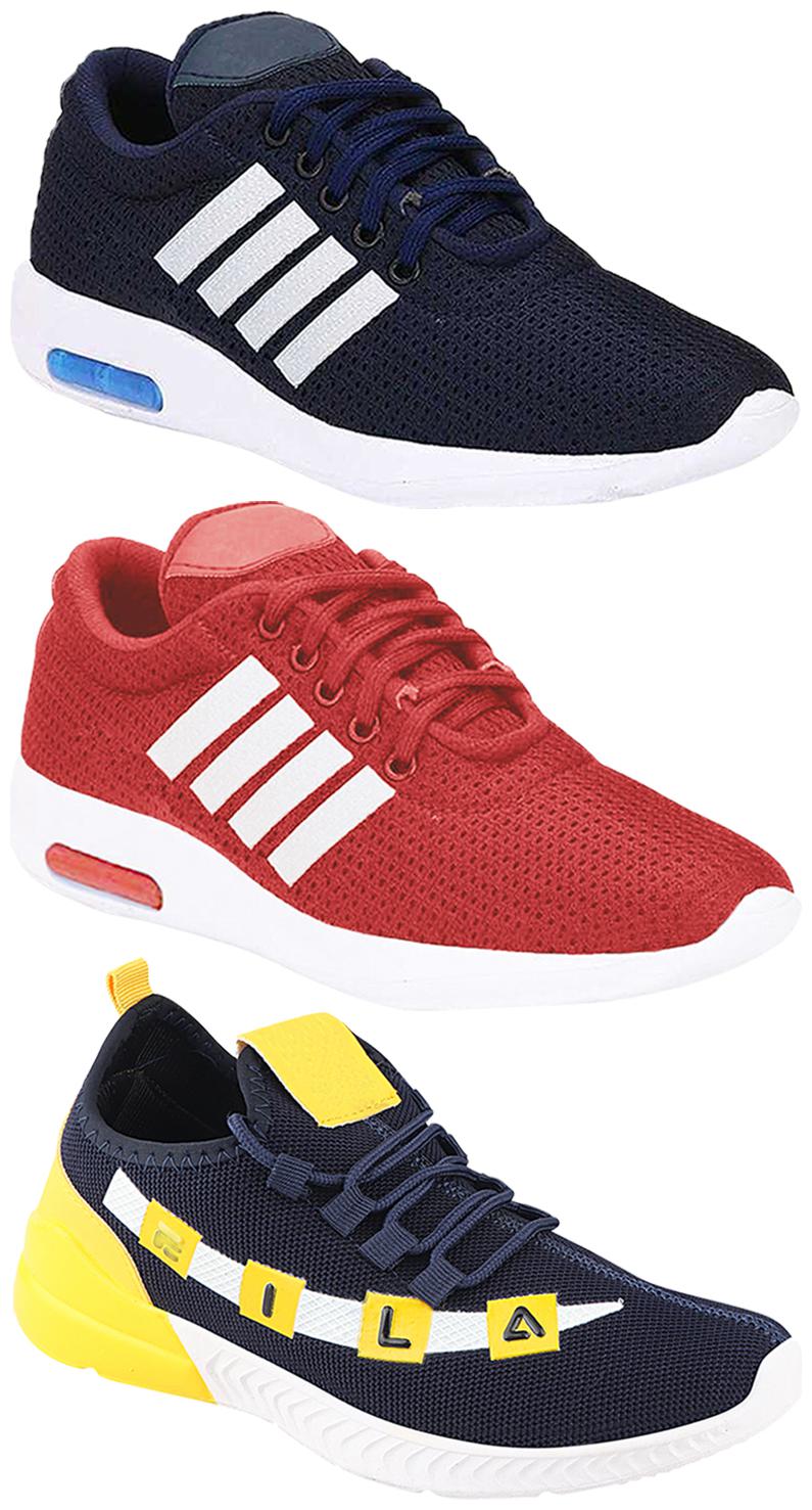 

Birde Men Multi-Color Casual Shoes - CASUAL SPORTS SNEAKERS RUNNNING SHOES - BRD-304-BLU BRD-304-RD BRD-330