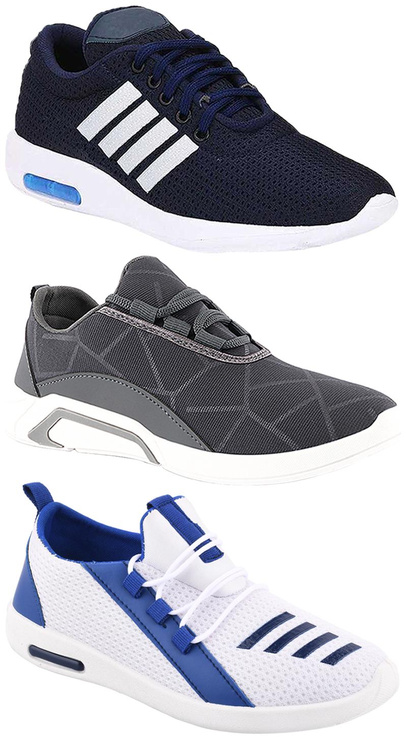 

Birde Men Multi-Color Casual Shoes - BRD-304-BLU BRD-300-GRY BRD-375