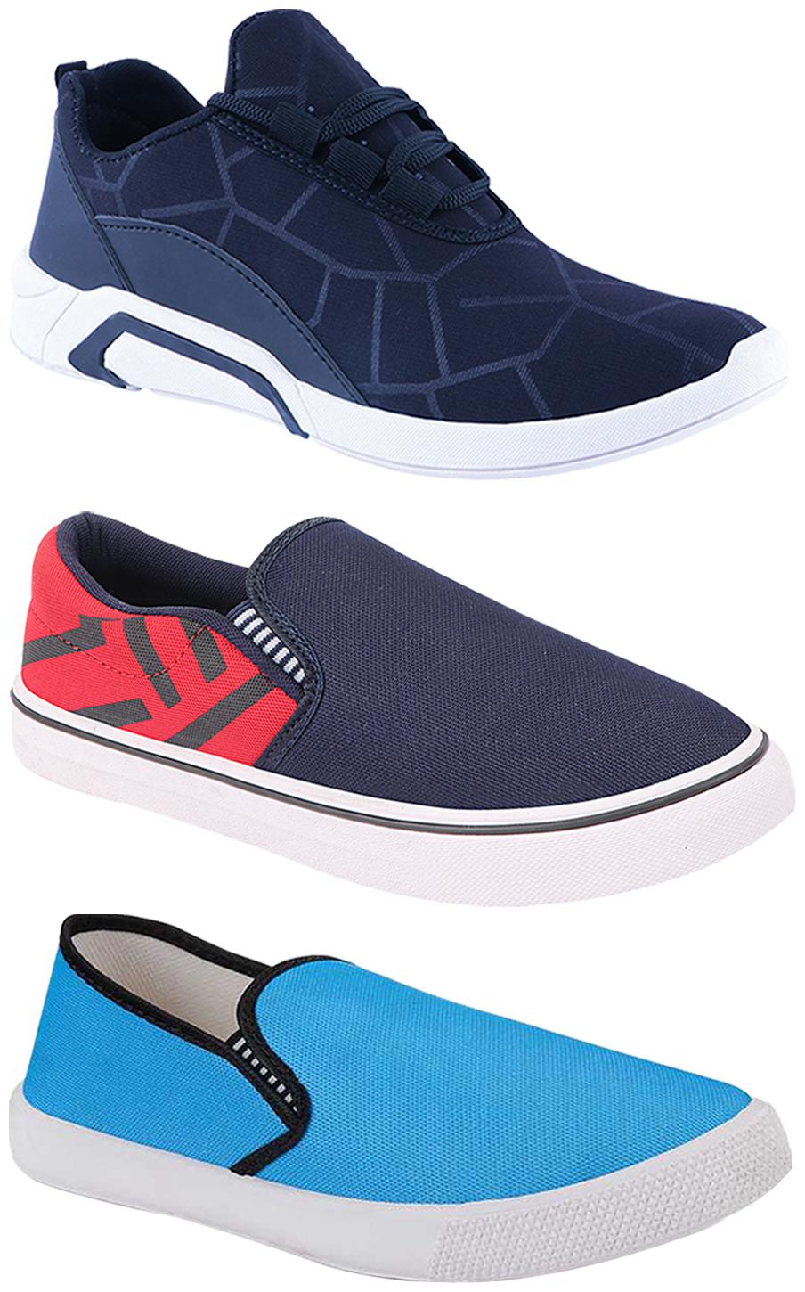 

Birde Men Multi-Color Casual Shoes - BRD-300-BLU-308-RED-309-SKY