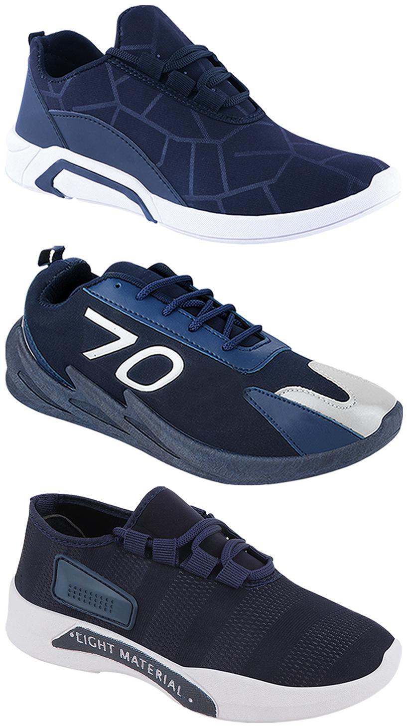 

Birde Men Multi-Color Casual Shoes - CASUAL SPORTS SNEAKERS RUNNNING SHOES - BRD-300-BLU-301-BLU-351