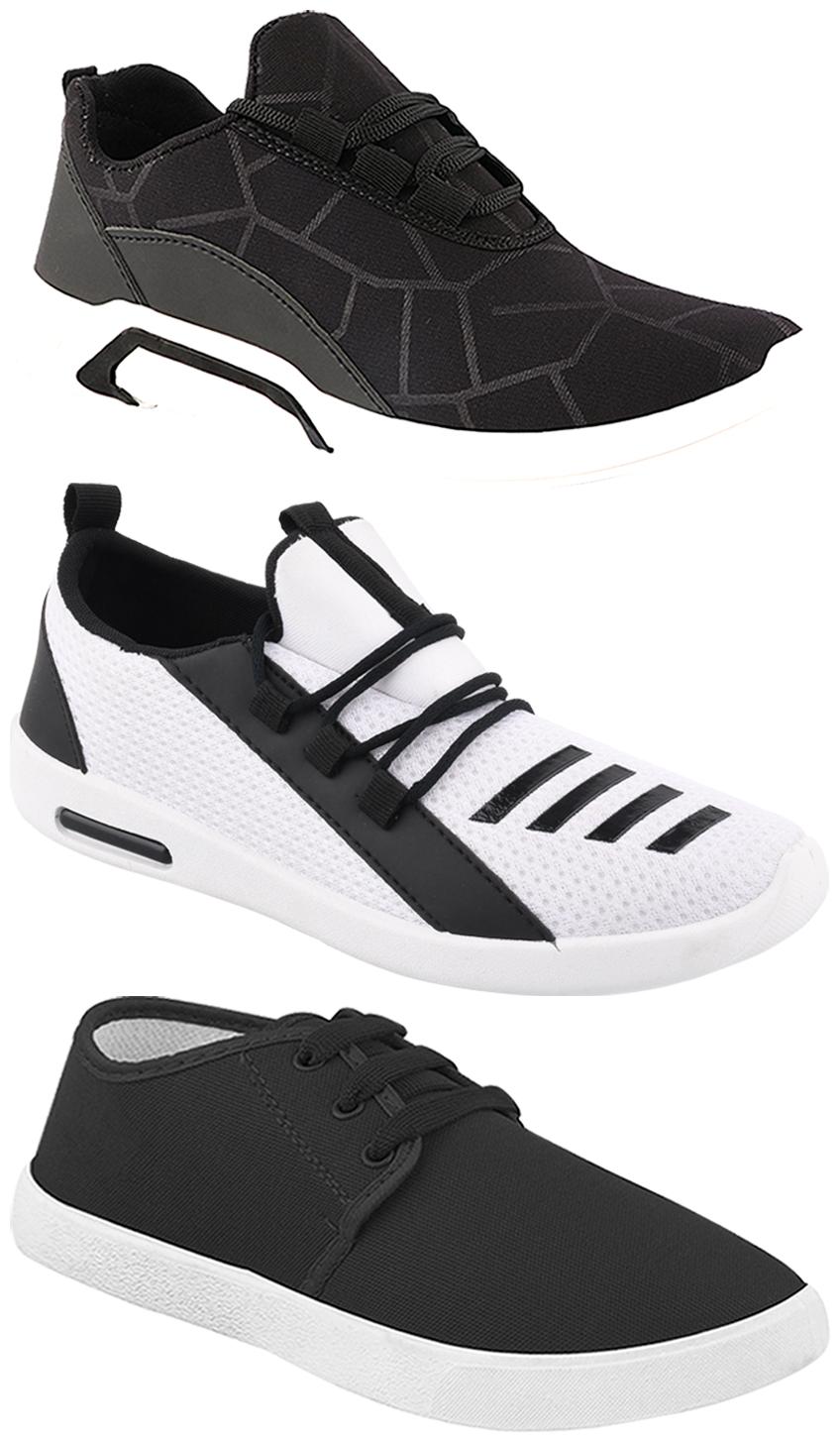 

Birde Men Multi-Color Casual Shoes - BRD-300-BLK-349-376