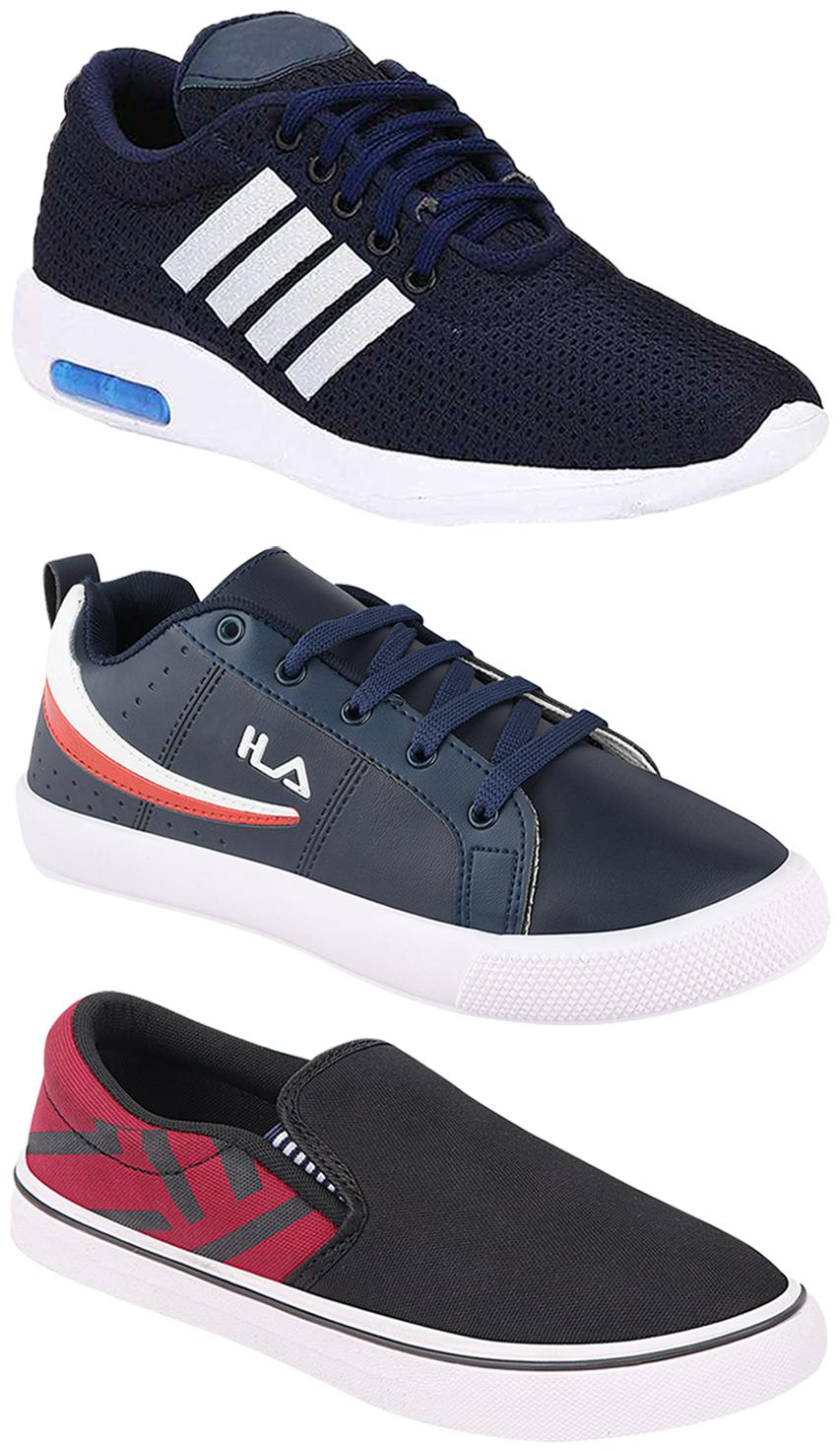 

Birde Men Multi-Color Casual Shoes - BRD-304-BLU BRD-308-MRN BRD-365