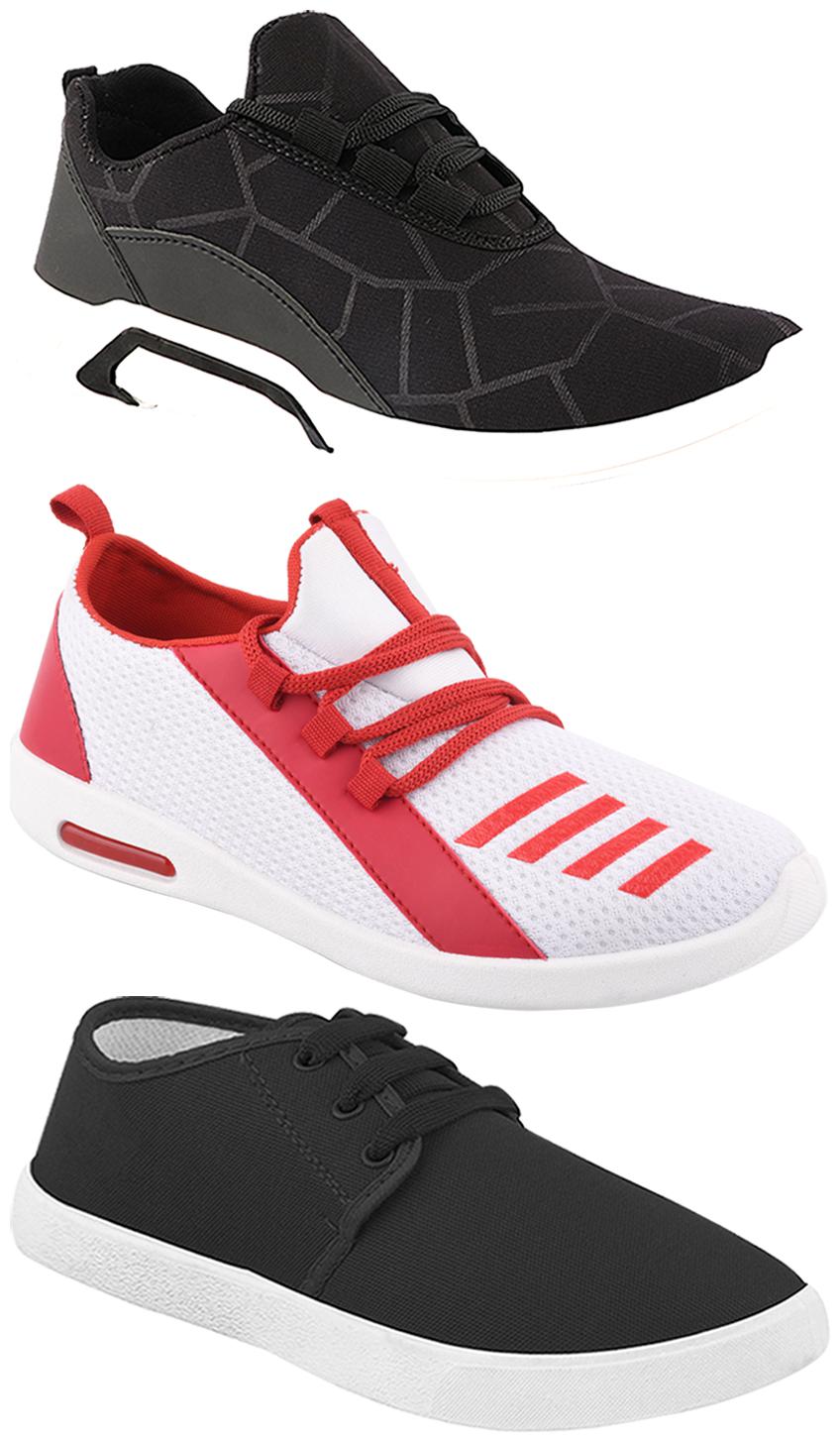 

Birde Men Multi-Color Casual Shoes - BRD-300-BLK-349-374