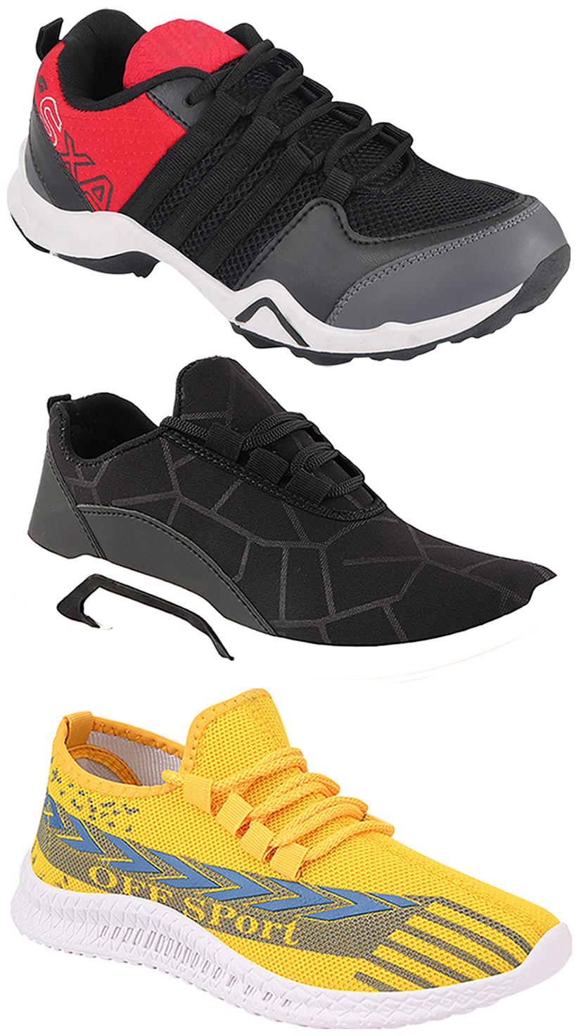 

Birde Men Multi-Color Casual Shoes - BRD-300-BLK-316 AX-2