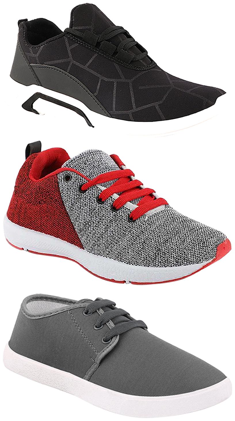 

Birde Men Multi-Color Casual Shoes - BRD-300-BLK-1079-222