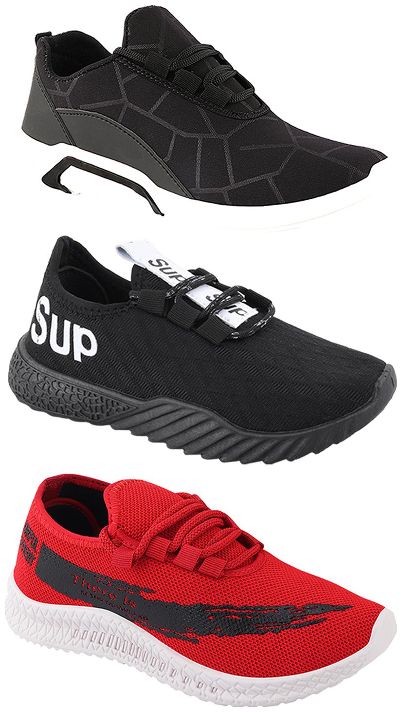 

Birde Men Multi-Color Casual Shoes - CASUAL SPORTS SNEAKERS RUNNNING SHOES - BRD-300-BLK-321-384