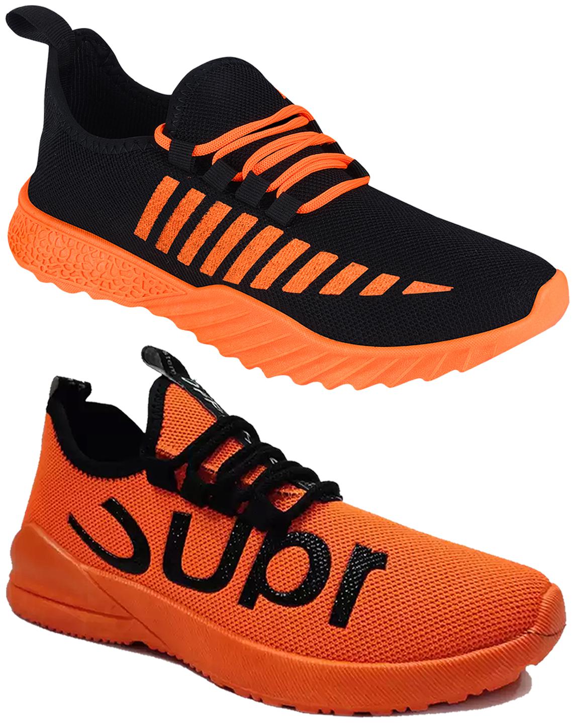 

Birde Men Multi-Color Casual Shoes - BRD-359-BL-SUPER-ORNG