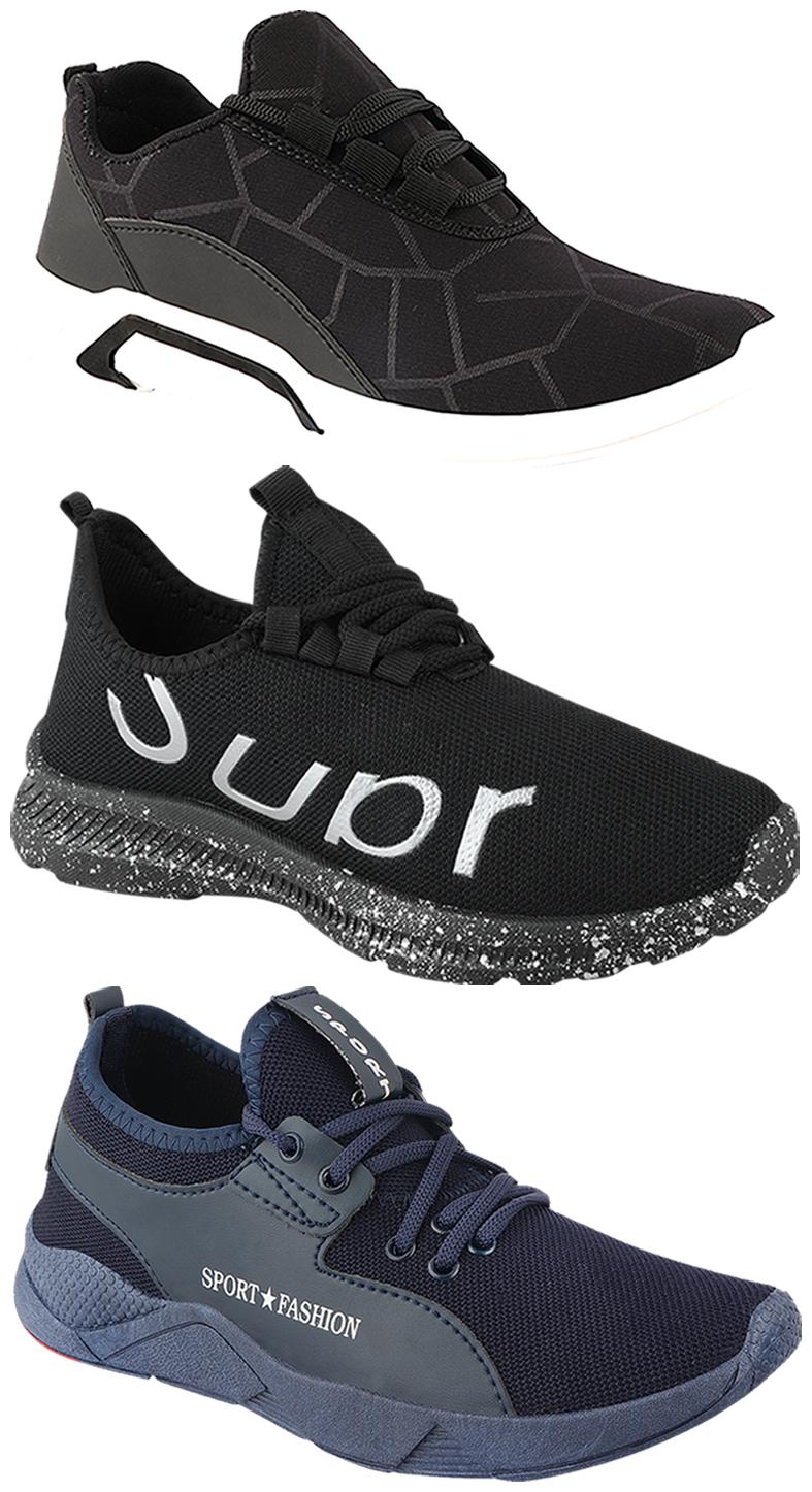 

Birde Men Multi-Color Casual Shoes - BRD-300-BLK-342-369